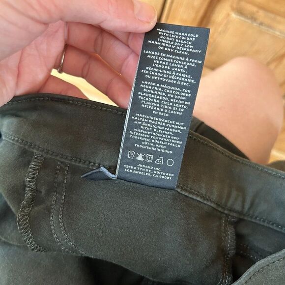 J Brand Women's Size 29 Dark Green Skinny Pants Slim Fit Classic Neutral Stretch - Picture 11 of 11